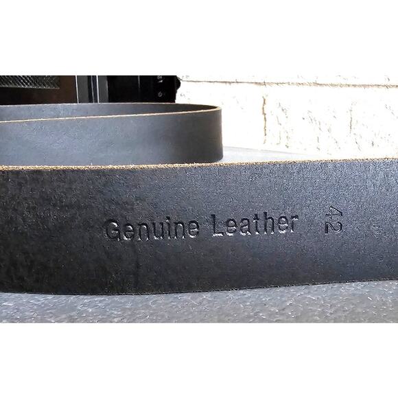 Timberland Mens Genuine Leather Brown  Belt, Sz 42 - Picture 3 of 5